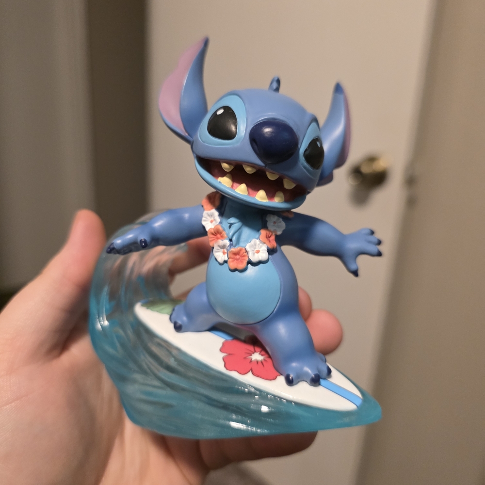 Precious Moments Blue Surfing Figure